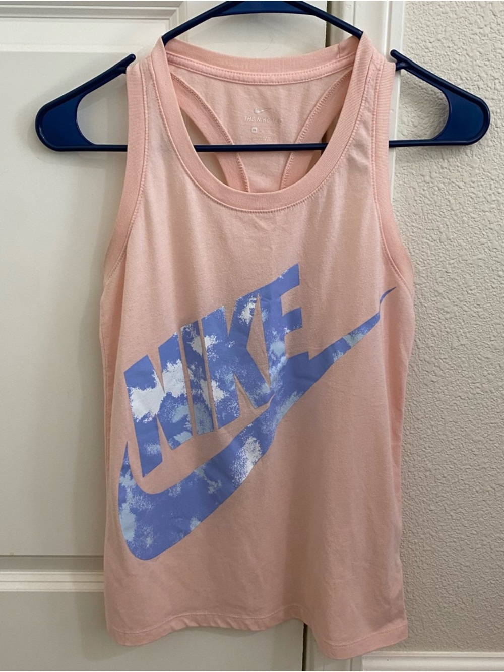 Nike Light Pink Tee with Subtle White Logo